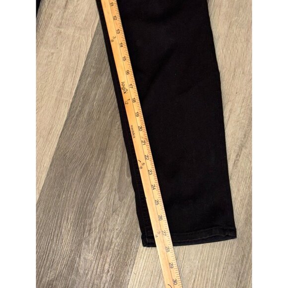 Riders By Lee Midrise Skinny Black Jeans Size 18 M Cotton Blend - Picture 8 of 8